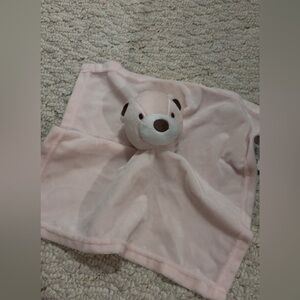Pink Bear Security Lovey